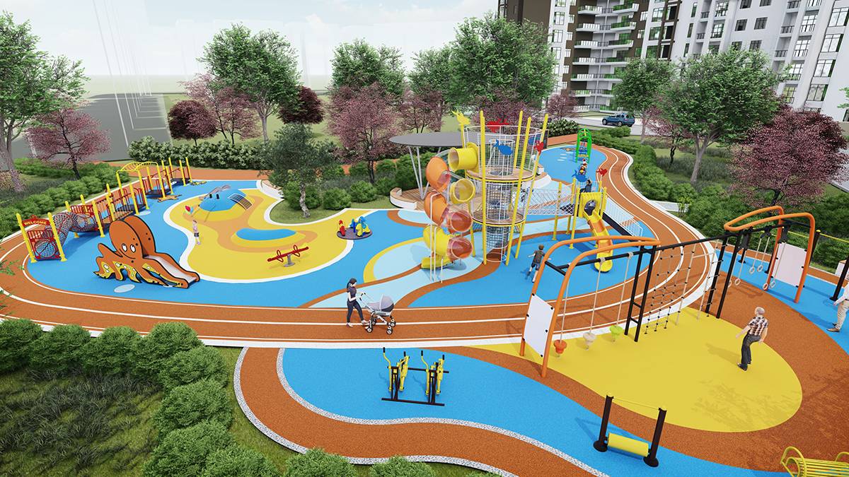 Children's play equipment (1) 儿童游乐设施 (1)