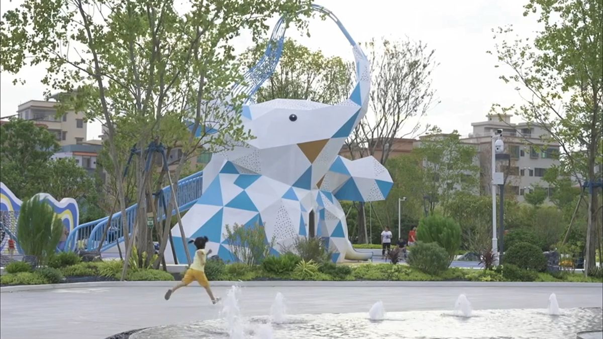 playground landscape (2) 游乐场景观(2)