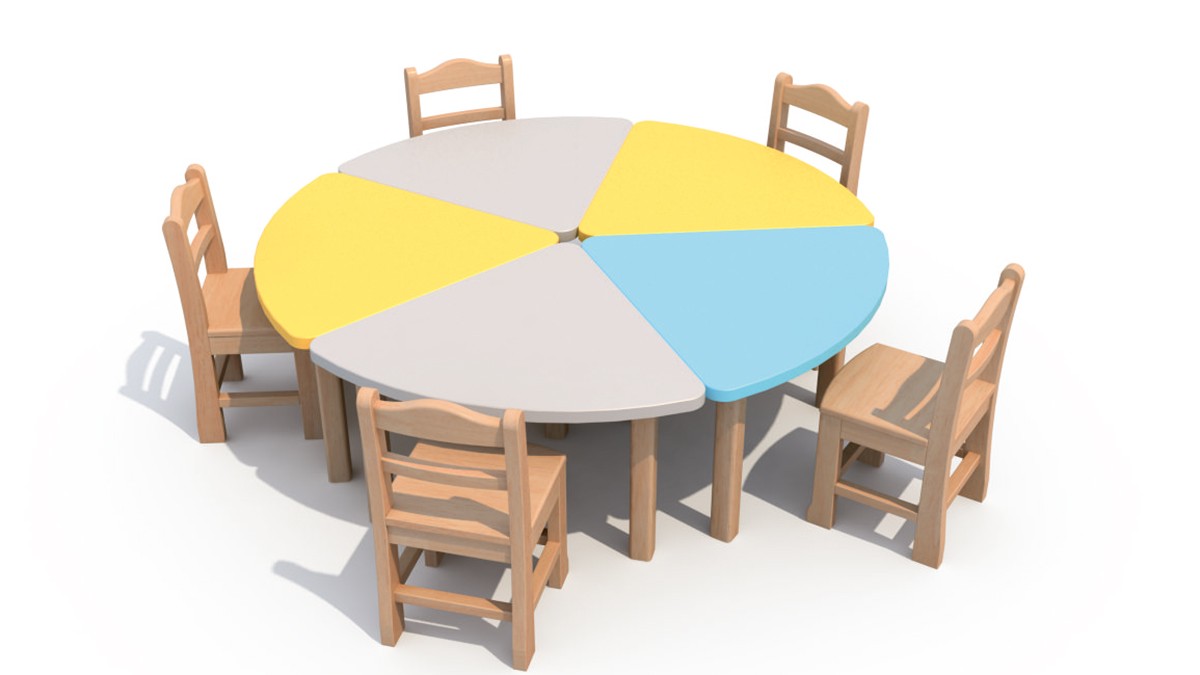 Kindergarten solid wood furniture (3) 幼儿园实木家具 (3)