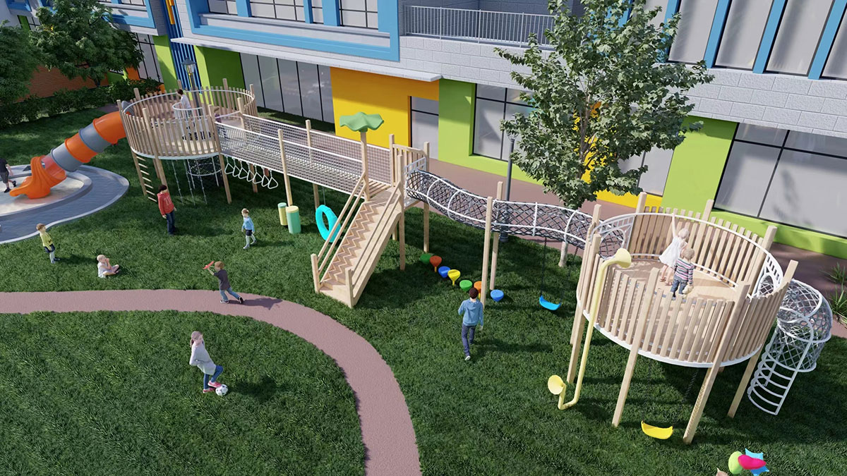 outdoor playground equipment for preschools (9) 幼儿园户外游乐场设备 (9)