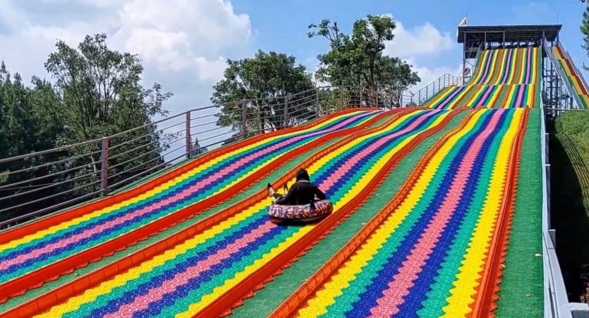 rainbow slide (5) 彩虹滑梯 (5)