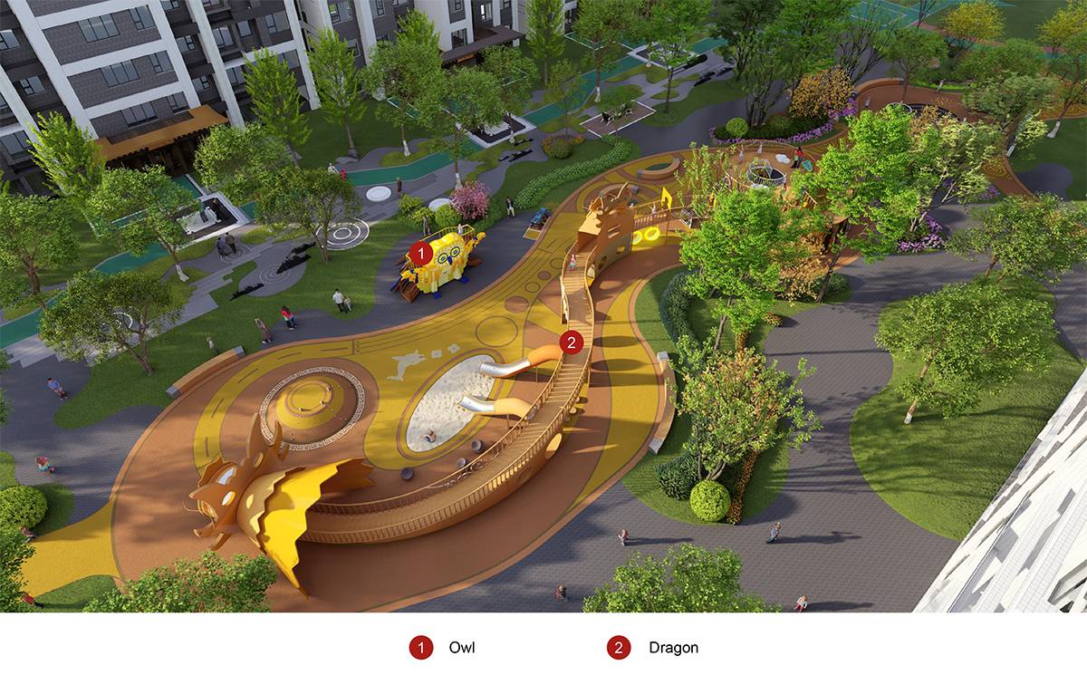 community park playground (9) 社区公园游乐场 (9)