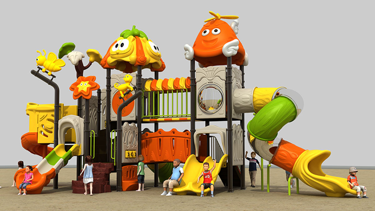 Kindergarten large slide (1) 幼儿园大型滑梯 (1)