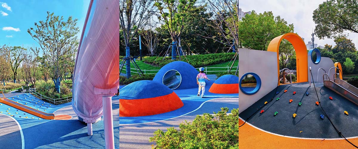 Safe and fun children's playground equipment for commercial use 安全有趣的商用儿童游乐设备