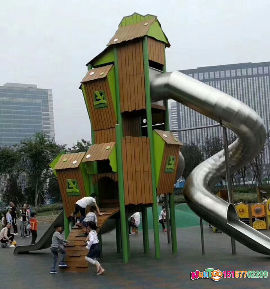 乐图非标游乐+幼儿组合滑梯+游乐场滑梯-(2) 乐途非标游乐设施+儿童组合滑梯+游乐场滑梯-(2)