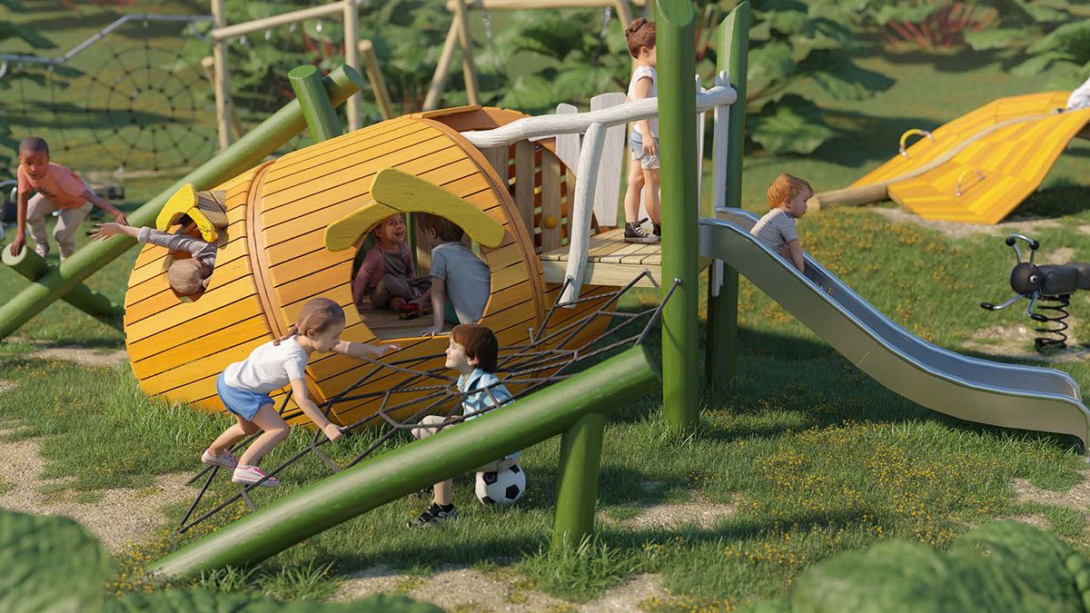 Children's play equipment (4) 儿童游乐设施 (4)