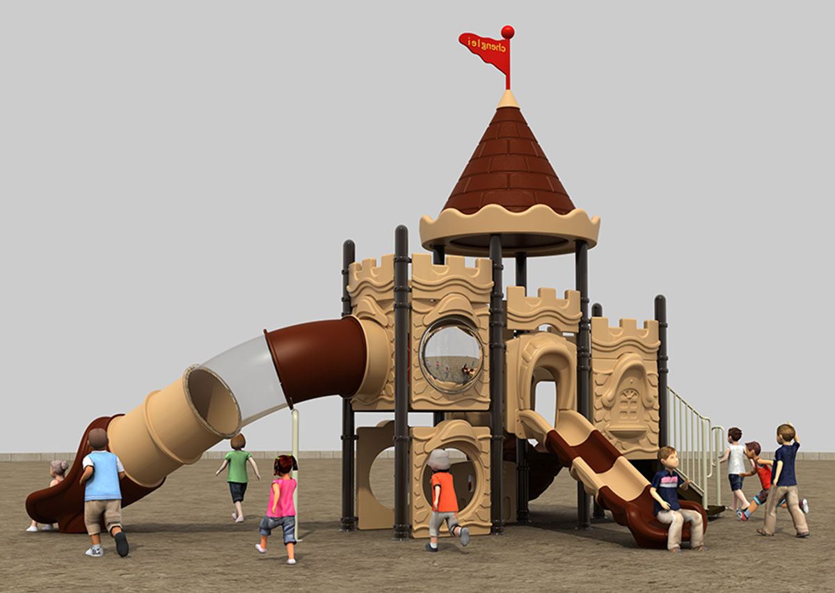 Kindergarten large slide (3) 幼儿园大型滑梯(3)
