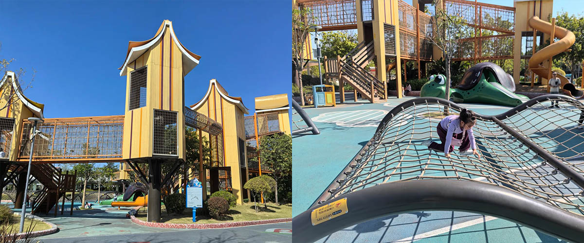Safe and fun children's playground equipment for commercial use 安全有趣的商用儿童游乐设备