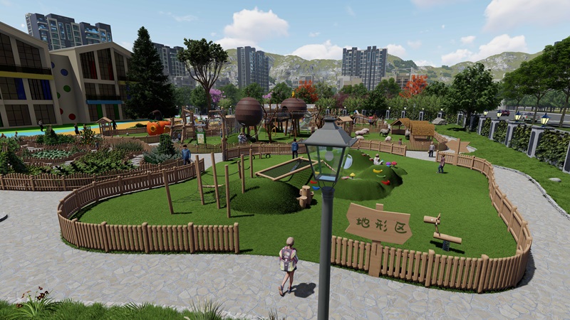 budgie unpowered parks 虎皮鹦鹉无动力公园
