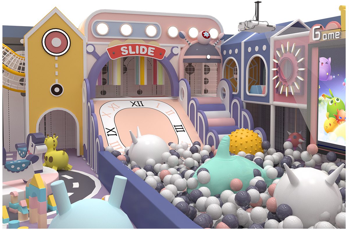 11.Pastel Themed Indoor Play Area for Kids (1) 11.粉彩主题室内儿童游乐区 (1)