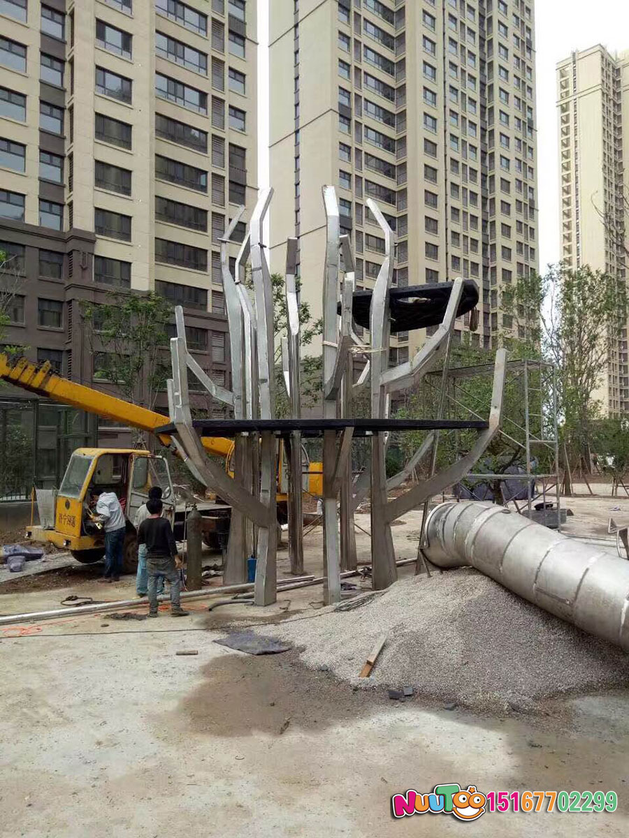 非标游乐+榕树组合滑梯+不锈钢滑梯厂家 (2) 非标游览+榕树组合滑梯+不锈钢滑梯厂家(2)