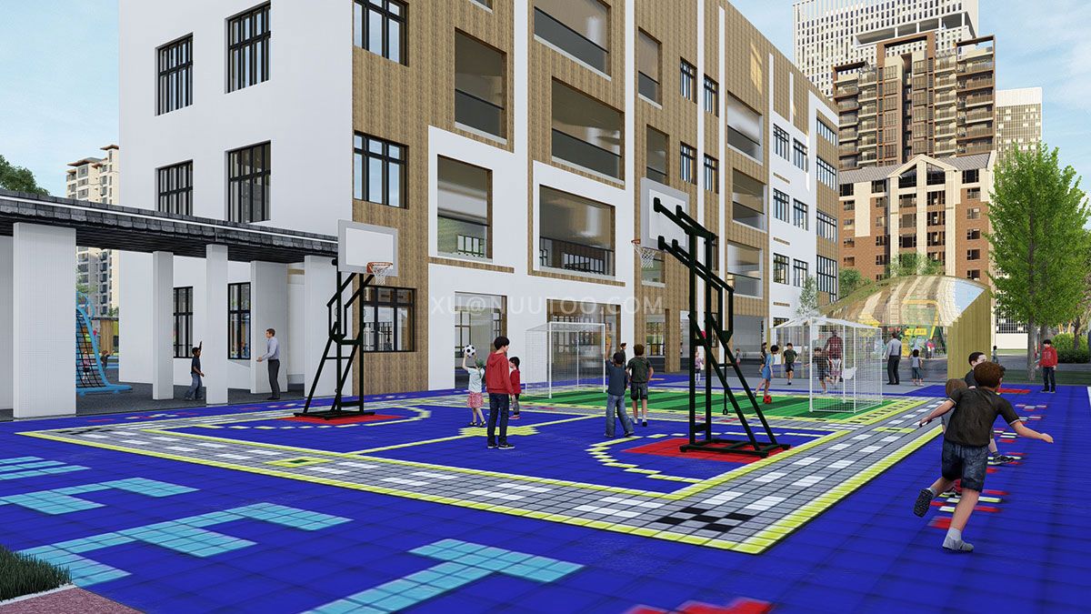 commercial playground equipment for schools (25) 学校商用游乐场设备 (25)