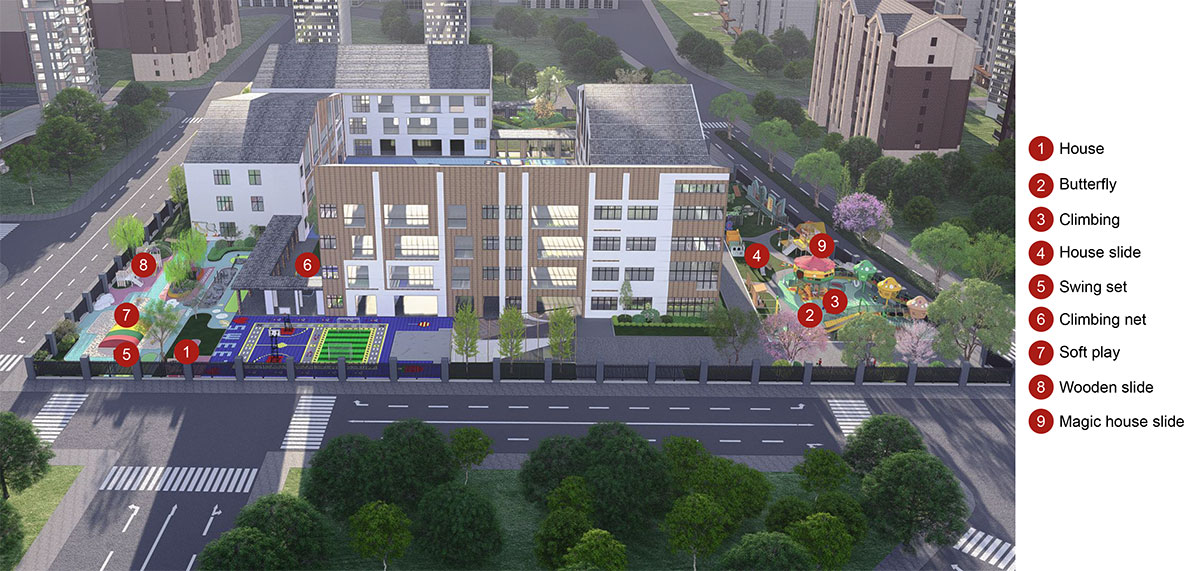 school playground (3) 学校操场 (3)