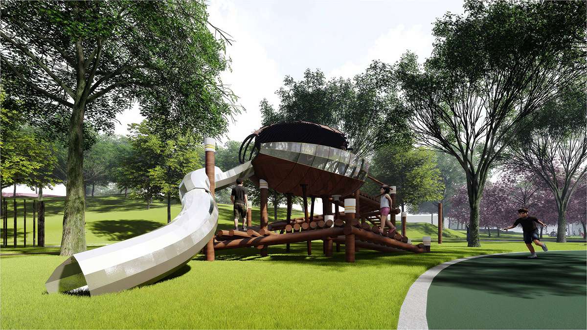 Children's play equipment (2) 儿童游乐设施 (2)