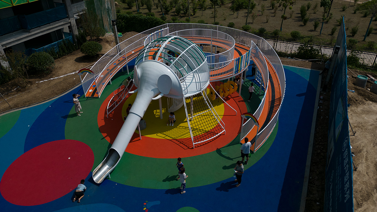 community playground equipment (6) 社区游乐场设备 (6)