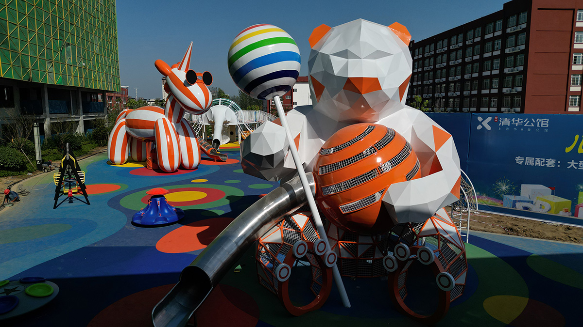 community playground equipment (1) 社区游乐场设备 (1)