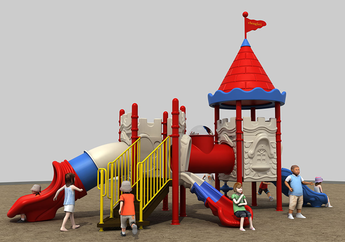 Kindergarten large slide (2) 幼儿园大型滑梯(2)