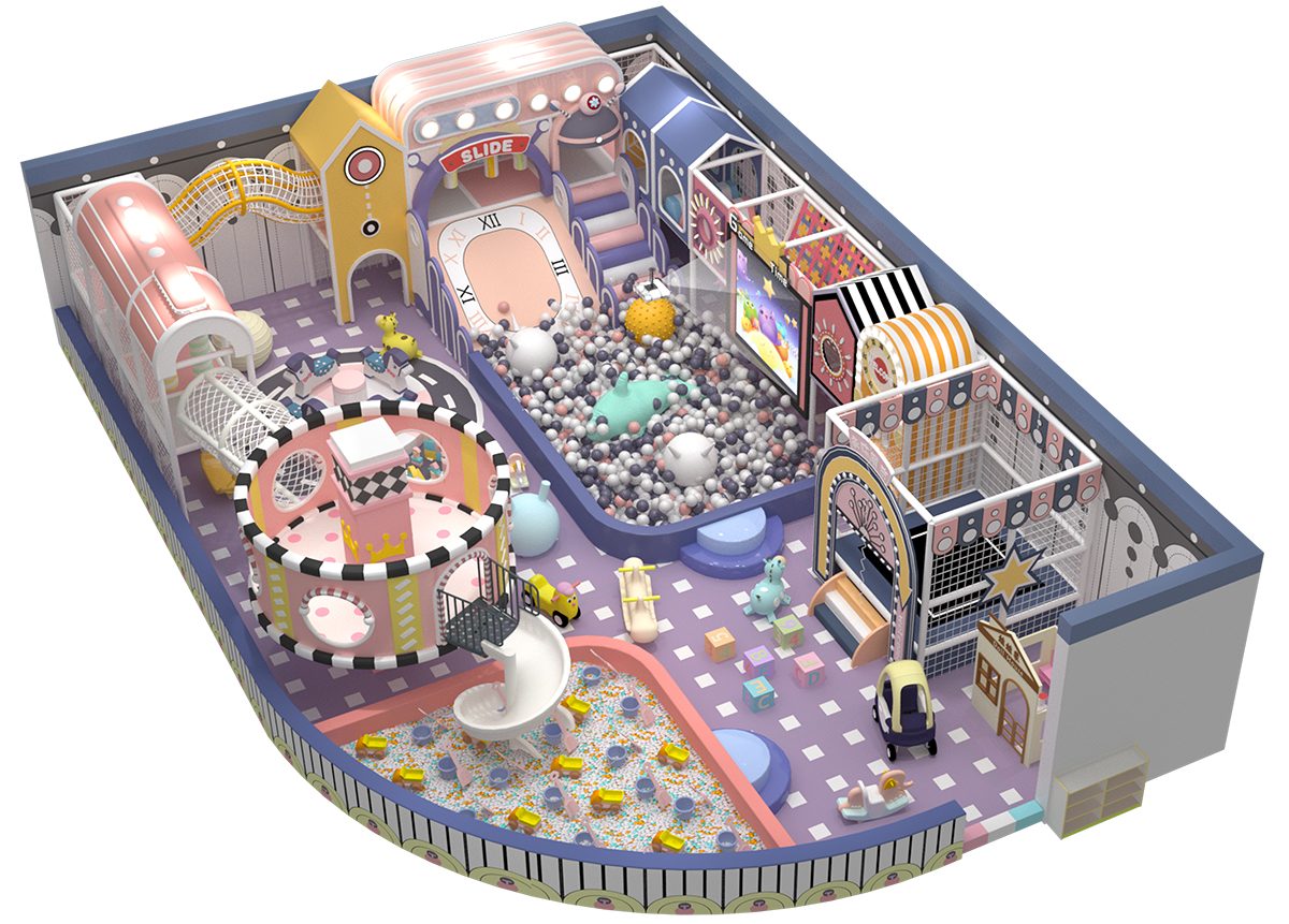 11.Pastel Themed Indoor Play Area for Kids (2) 11.粉彩主题室内儿童游乐区(2)