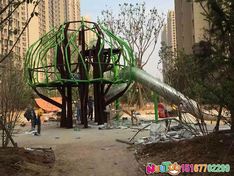 非标游乐+榕树组合滑梯+不锈钢滑梯厂家 (3) 非标游乐+榕树组合滑梯+不锈钢滑梯厂家 (3)