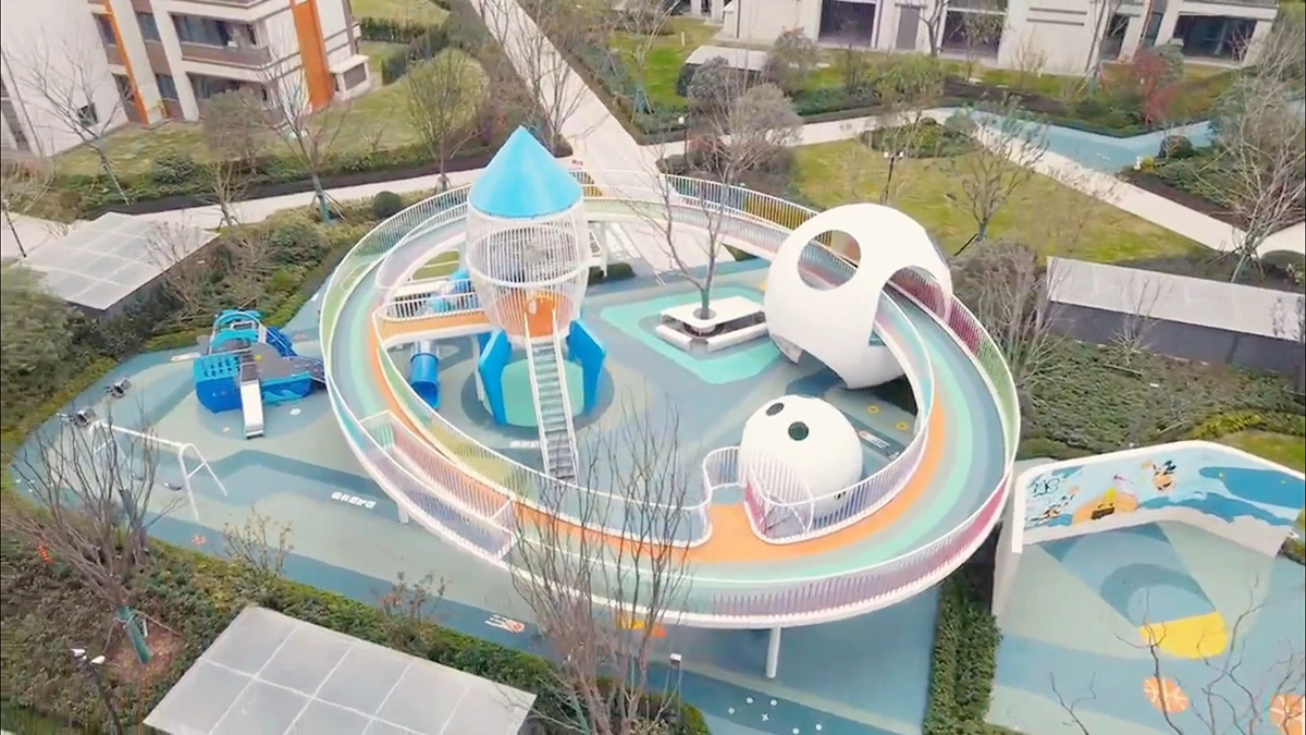 community playground equipment (7) 社区游乐场设备 (7)