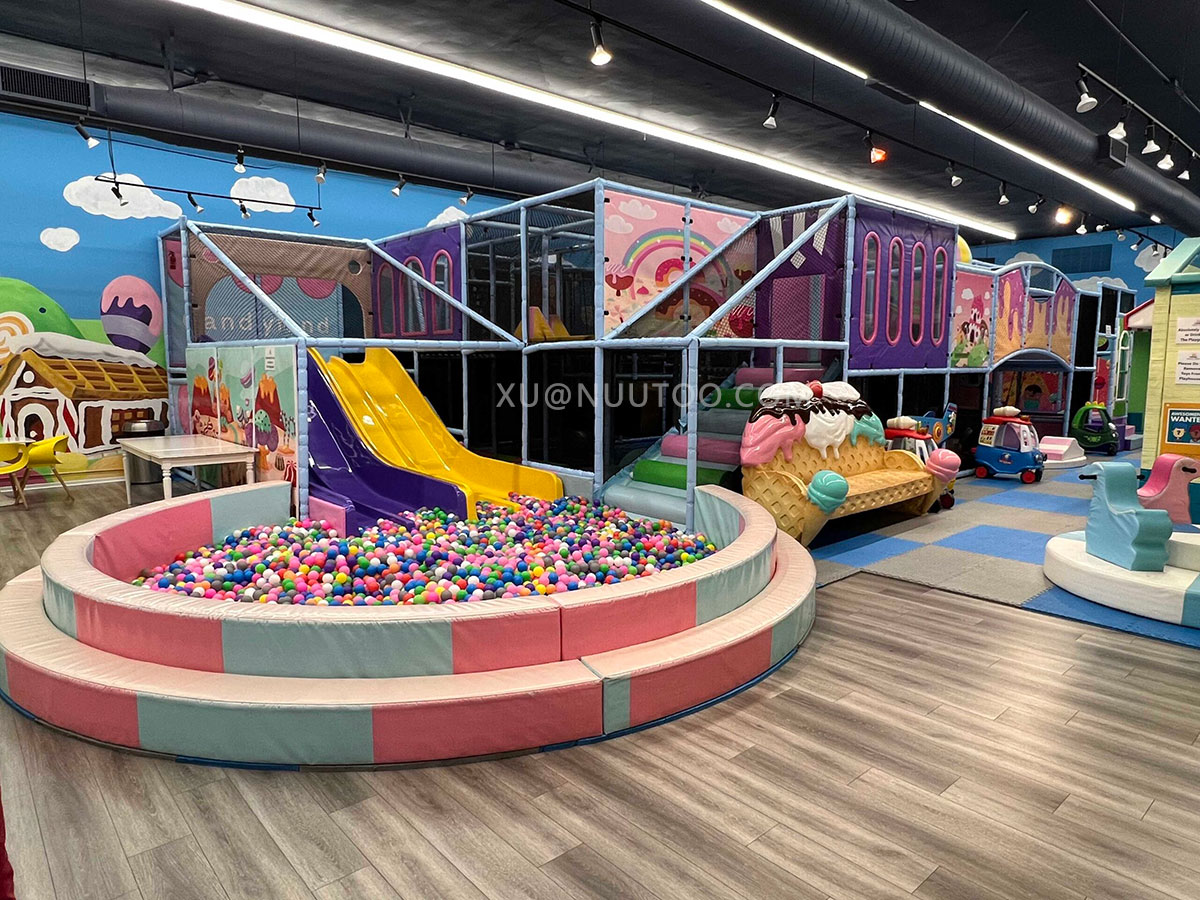 candy theme chidlren indoor soft playground (2) 糖果主题儿童室内软体游乐场(2)