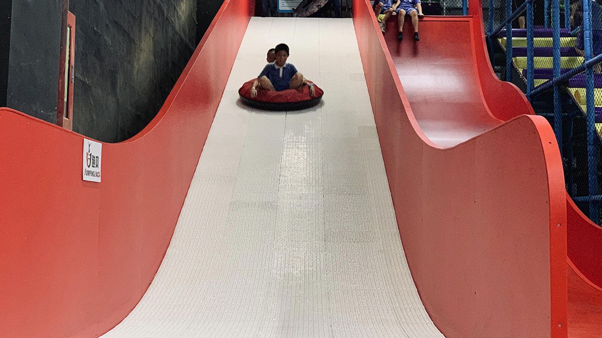 indoor children's devil slide (2) 室内儿童魔鬼滑梯 (2)