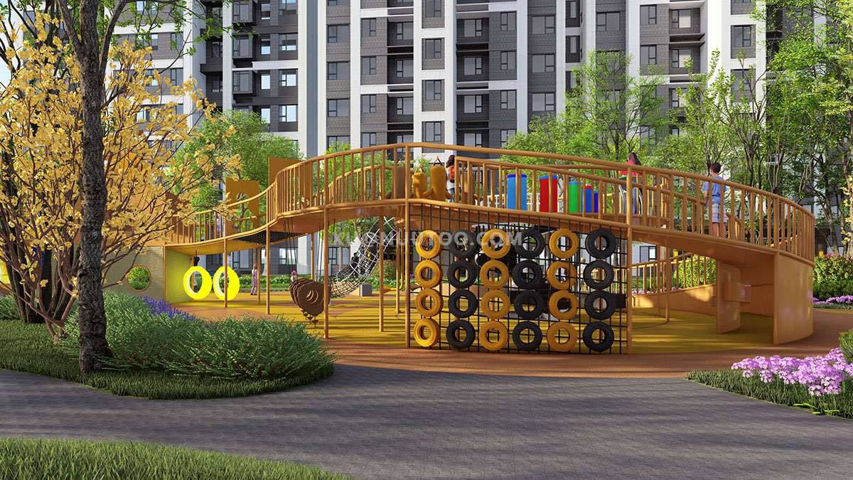 community park playground (21) 社区公园游乐场 (21)