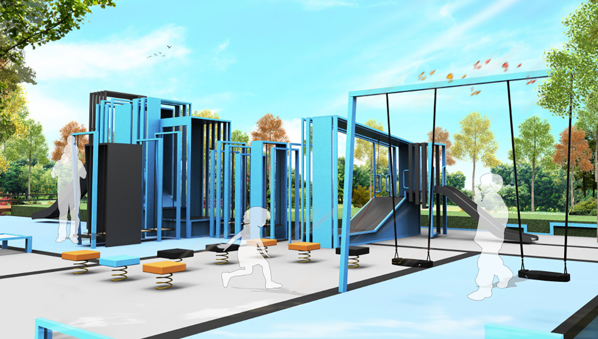 children's play equipment (3) 儿童游乐设施 (3)