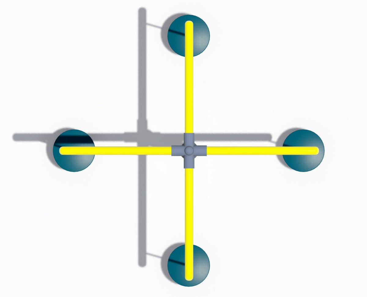 outdoor playground swing for kids 5 户外游乐场多人秋千 (5)