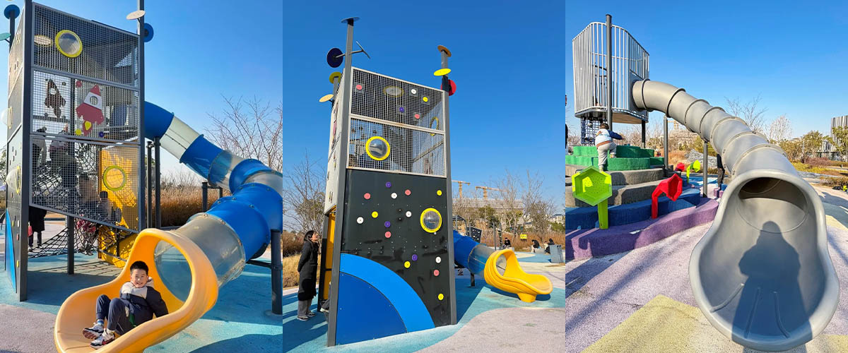 Safe and fun children's playground equipment for commercial use 安全有趣的商用儿童游乐设备