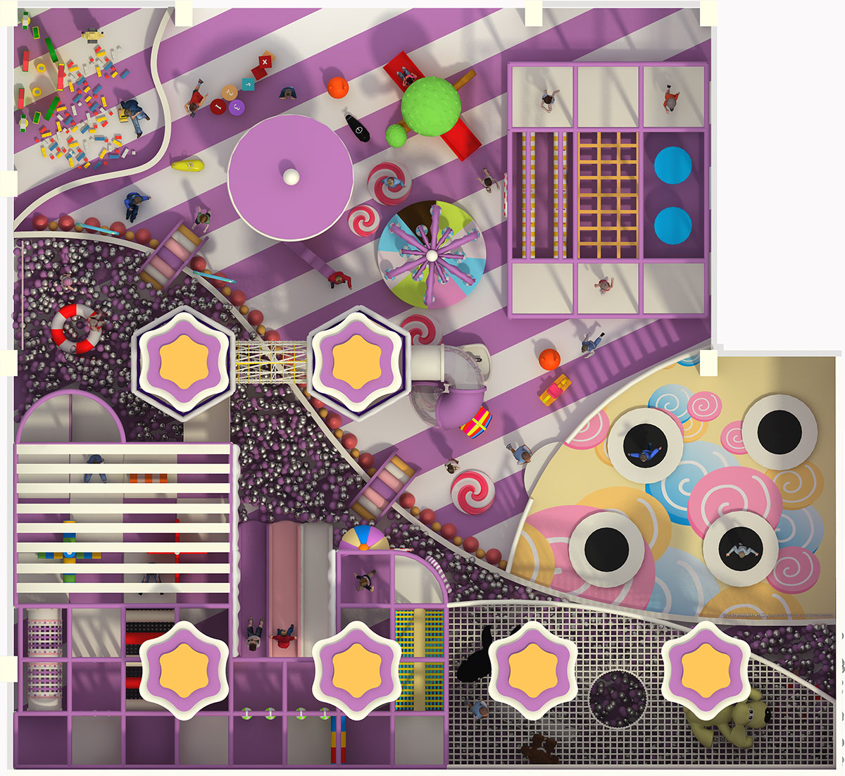 small children indoor playground (16) 小型儿童室内游乐场 (16)