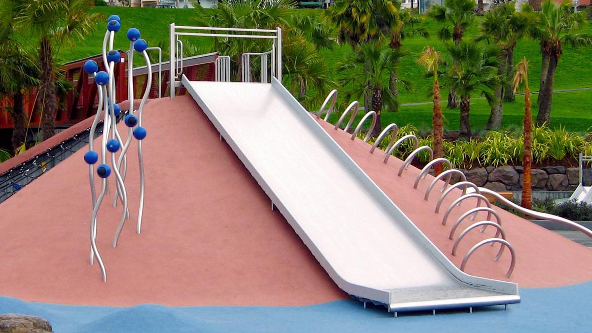 stainless steel slide (4) 不锈钢滑梯 (4)