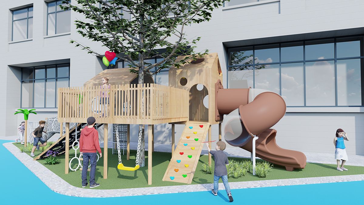 outdoor children's playground (1) 户外儿童游乐场 (1)
