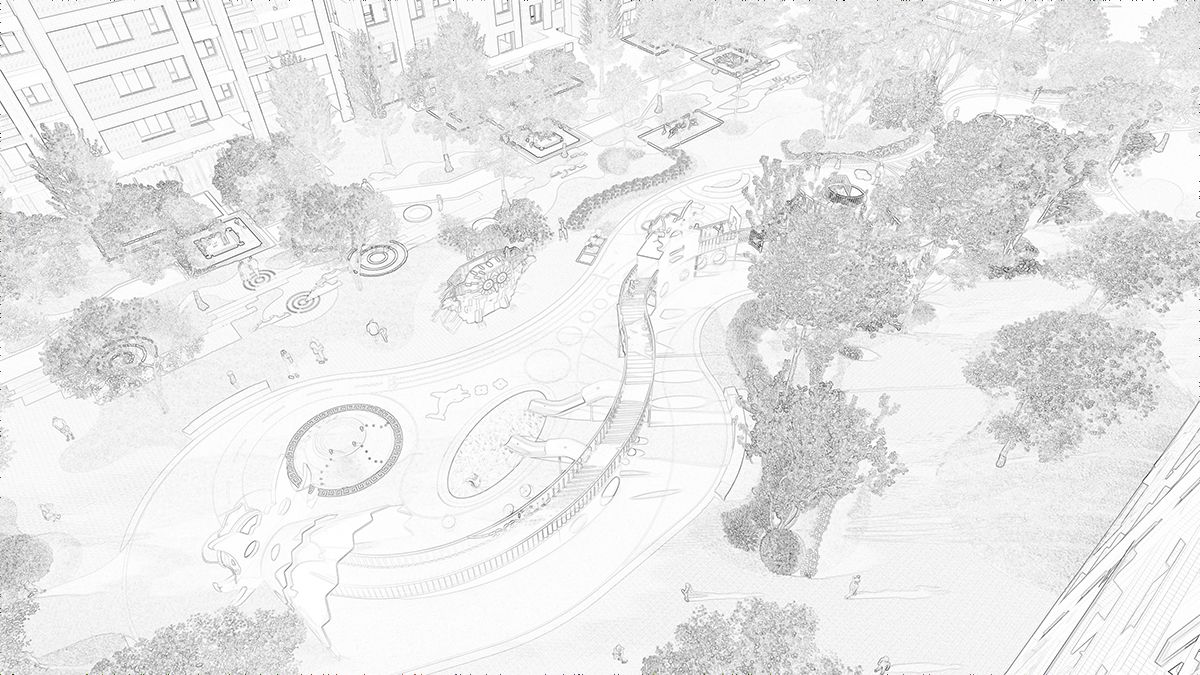 community park playground (7) 社区公园游乐场 (7)