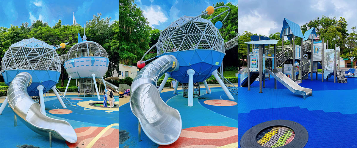 Safe and fun children's playground equipment for commercial use 安全有趣的商用儿童游乐设备