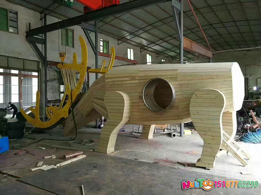 非标游乐+不锈钢滑滑梯+成都万华梅花鹿 (18) 非标游乐+不锈钢滑滑梯+成都万华梅花鹿 (18)