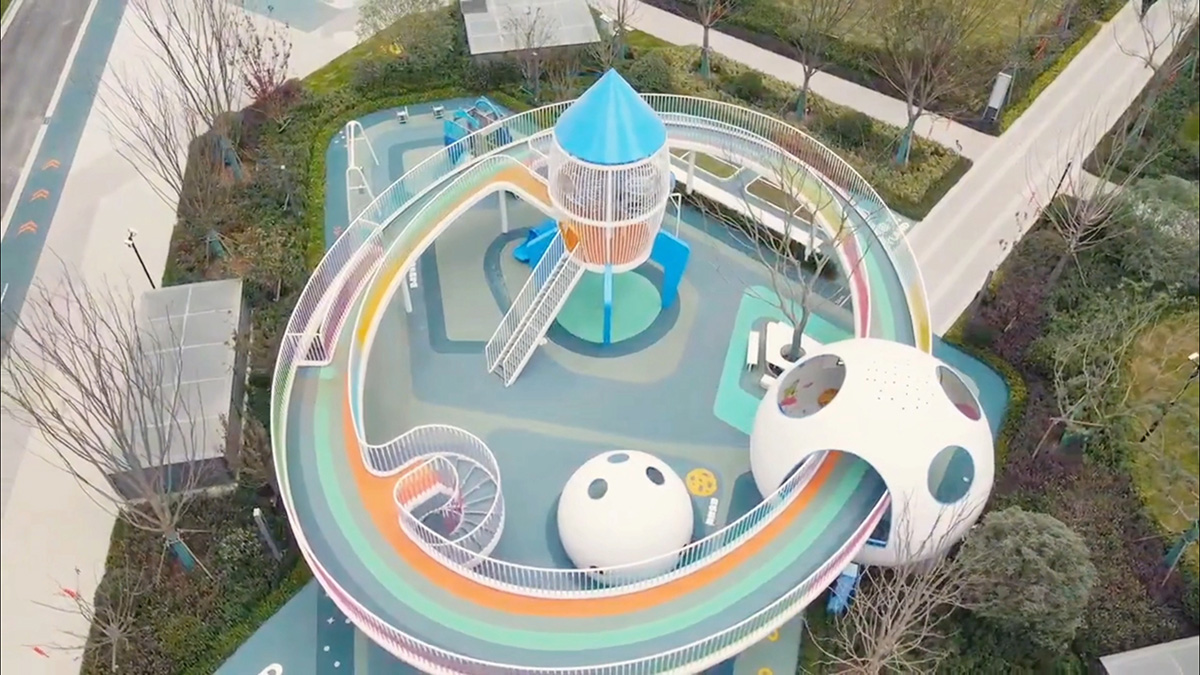 community playground equipment (3) 社区游乐场设备 (3)