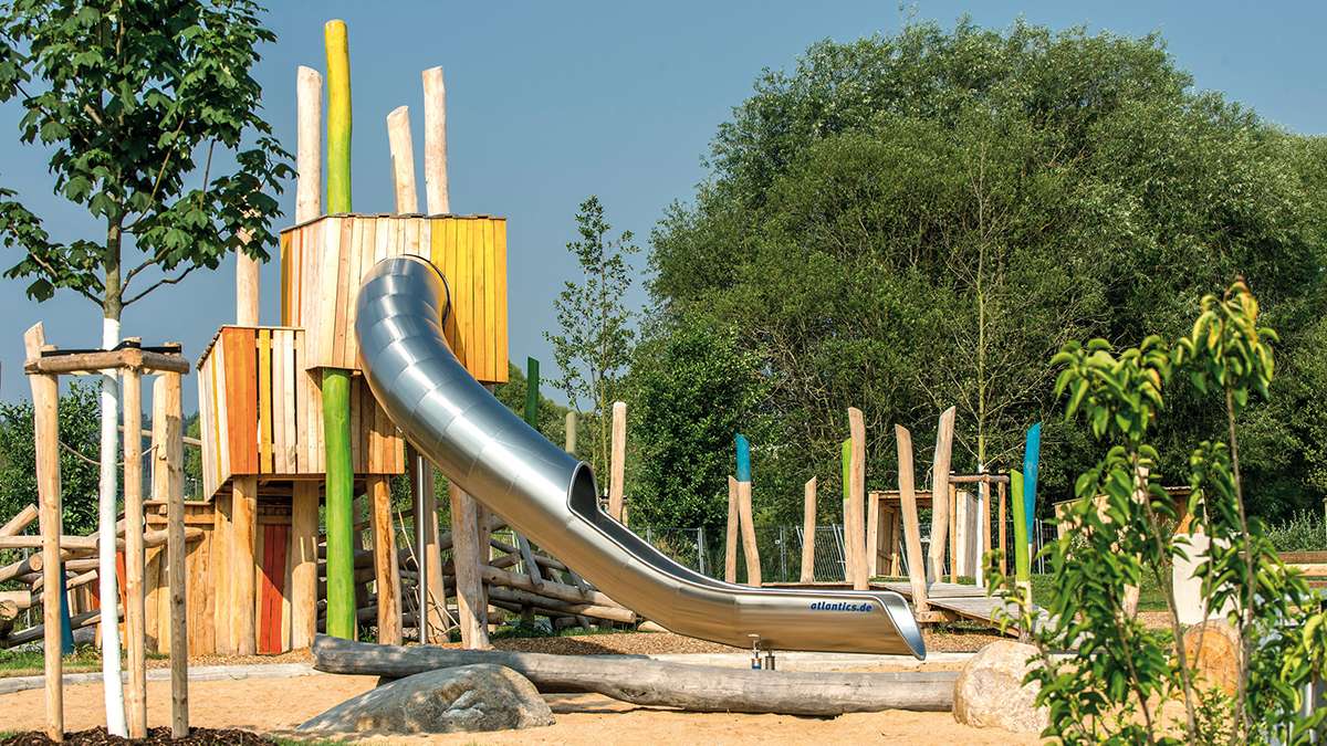 stainless steel slides (1) 不锈钢滑梯 (1)
