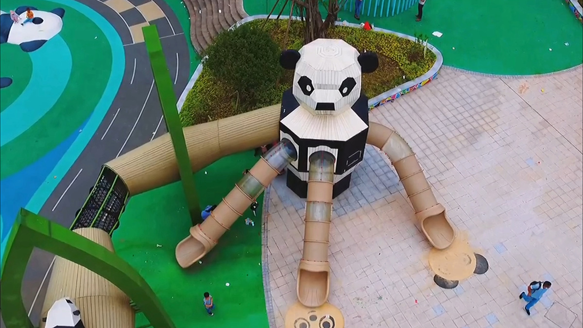 childrens outdoor play equipment (3) 儿童户外游乐设施 (3)