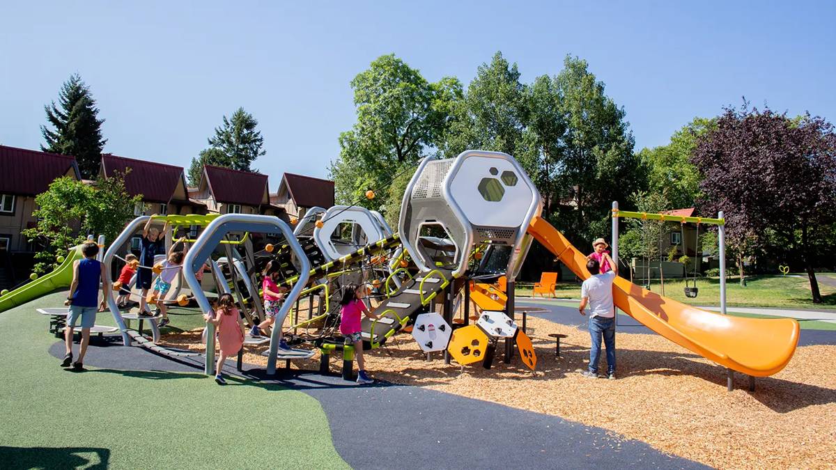 outdoor children's play equipment (3) 户外儿童游乐设施 (3)