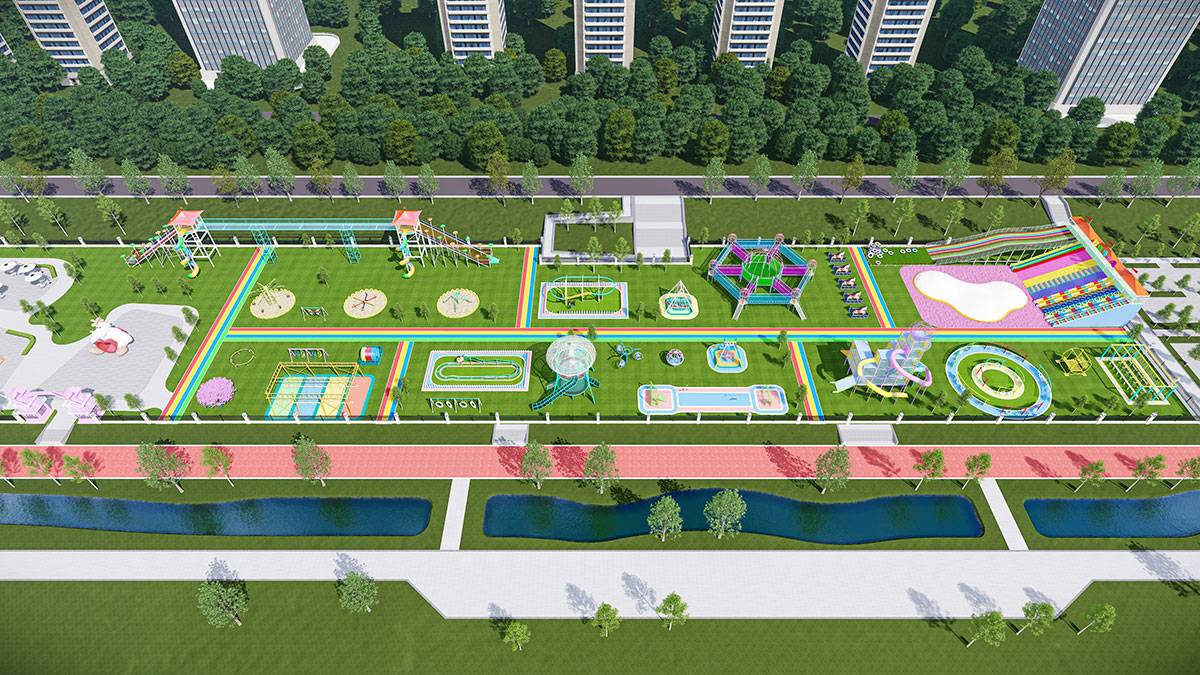 outdoor amusement park equipment (8) 户外游乐园设备 (8)