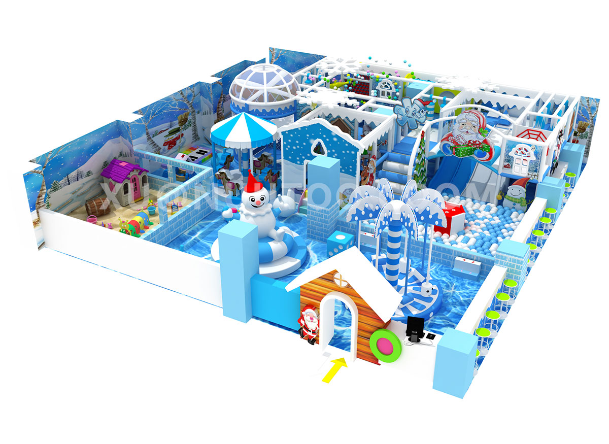 children's ice theme indoor playground price (1) 儿童冰雪主题室内游乐场价格(1)