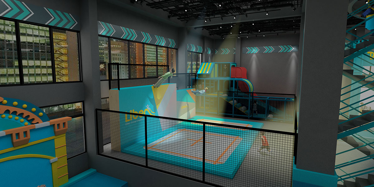 indoor trampoline park for toddlers (10) 幼儿室内蹦床公园 (10)