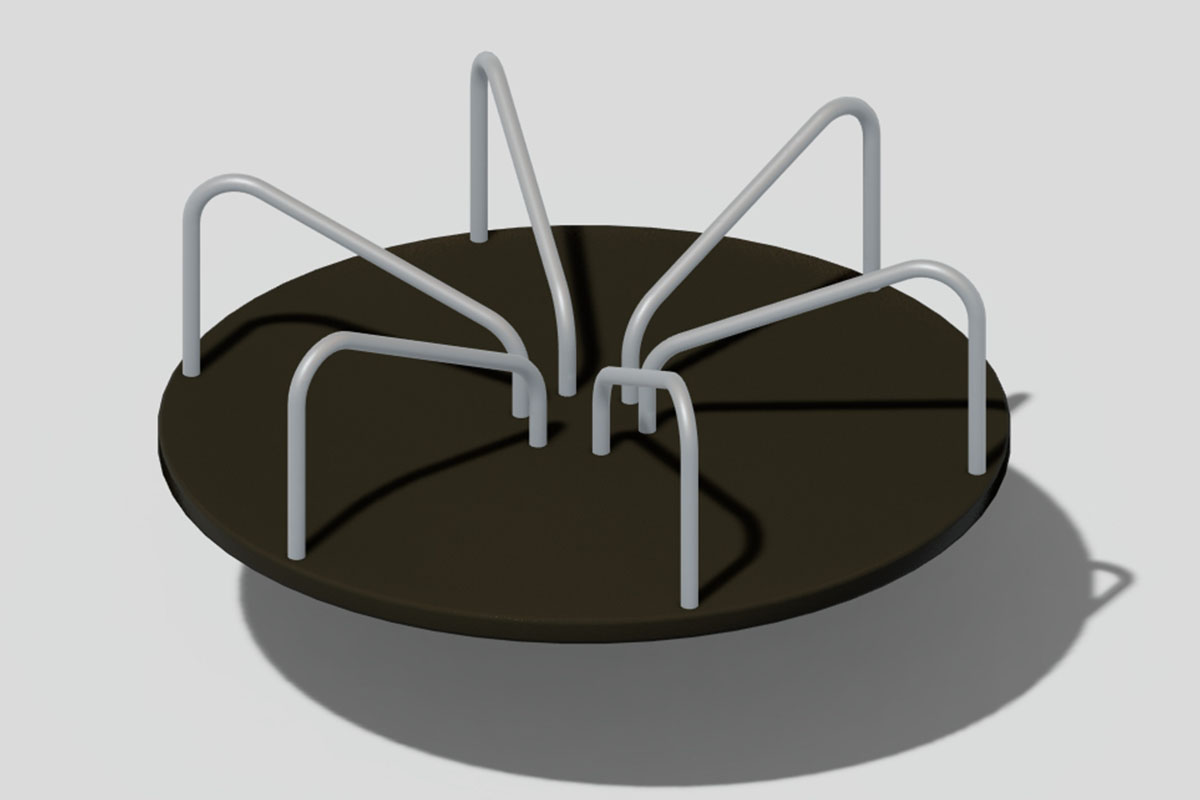 kids play roundabout 环岛设备4