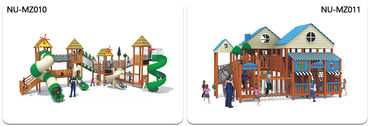 wooden--playground_01 木制--playground_01