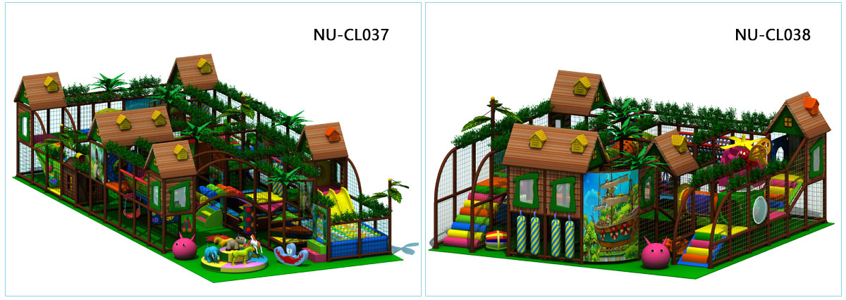 jungle themed indoor playground (19) 丛林主题室内游乐场 (19)