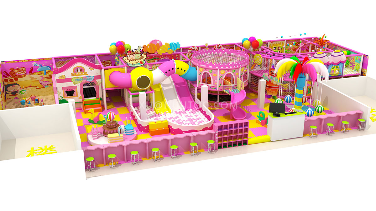 cheap candy theme indoor playground (2) 廉价糖果主题室内游乐场 (2)