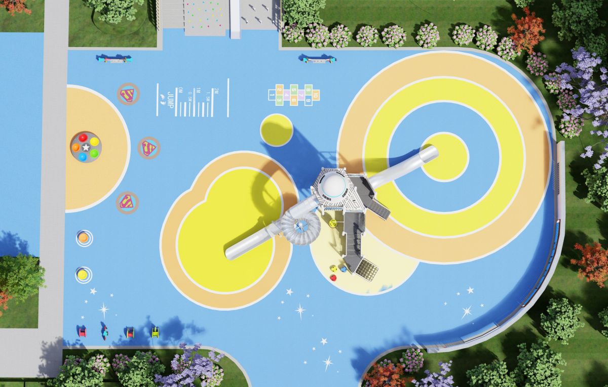 rocket playground equipment (6) 火箭游乐场设备 (6)