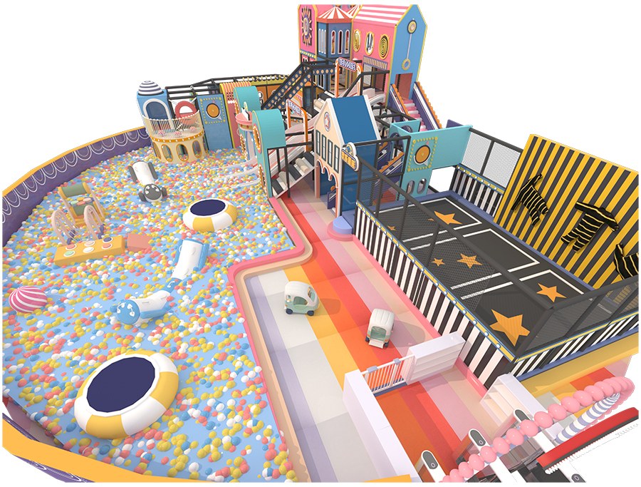 How to Build a Maze Indoor Playground (6) 如何建造迷宫室内游乐场 (6)