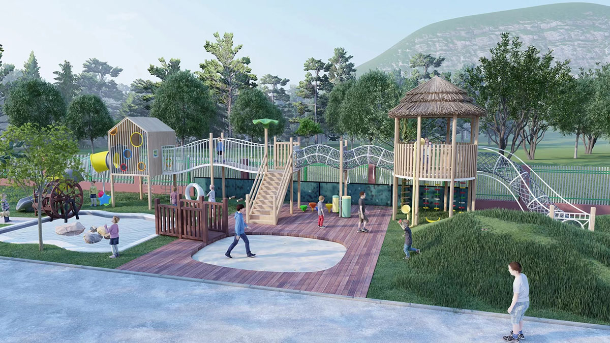 outdoor playground equipment for preschools (6) 幼儿园户外游乐场设备 (6)